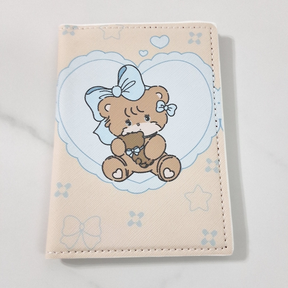 NEW Cute Mikko Illustrations Passport Holder Passport Cover